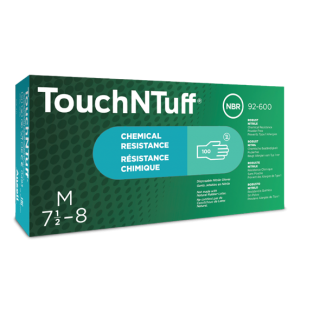 Ansell TouchNTuff® 92-600 Green Nitrile Gloves